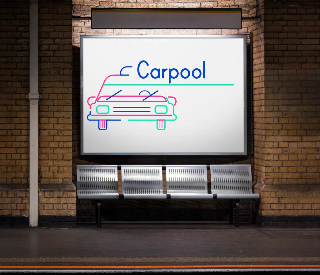 Carpool Bench